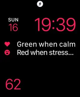 Game screenshot HeartFace: Heart rate on watch apk