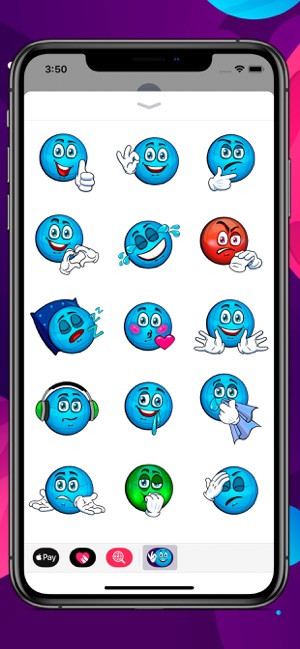Funny Earthmoji Sticker Pack
