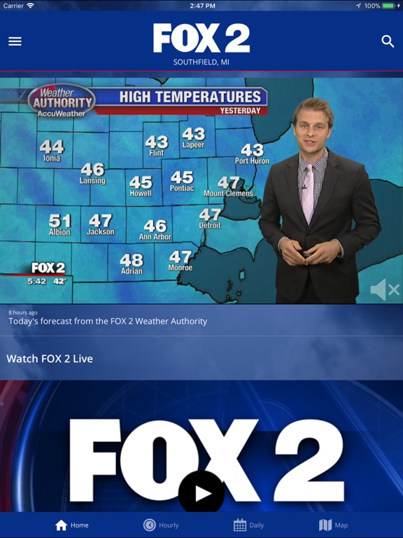 App Shopper: FOX 2 Weather – Radar & Alerts (Weather)