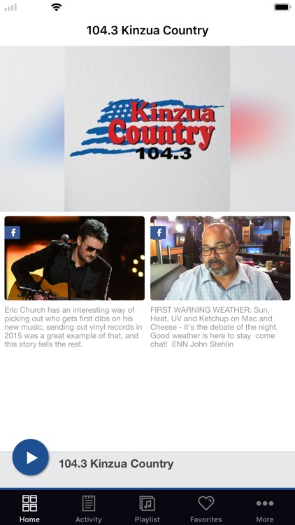 104.3 Kinzua Country