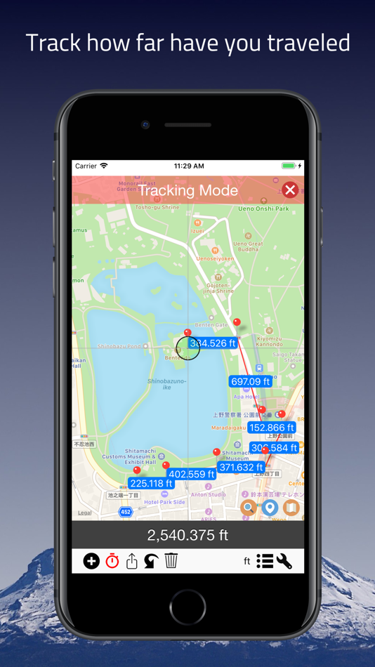 #2. DistancePinner (iOS) By: Mapnitude Company Limited