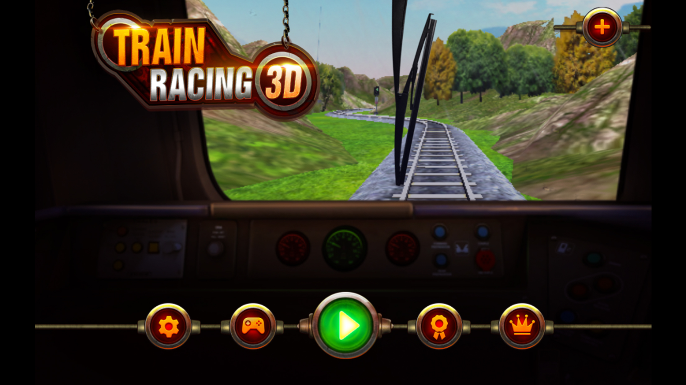 Train racing 3D 2 player