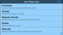 Game screenshot Jazz Theory Quiz mod apk