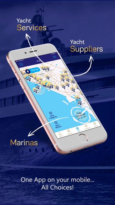 Azimouthio Yachting Info Screenshot