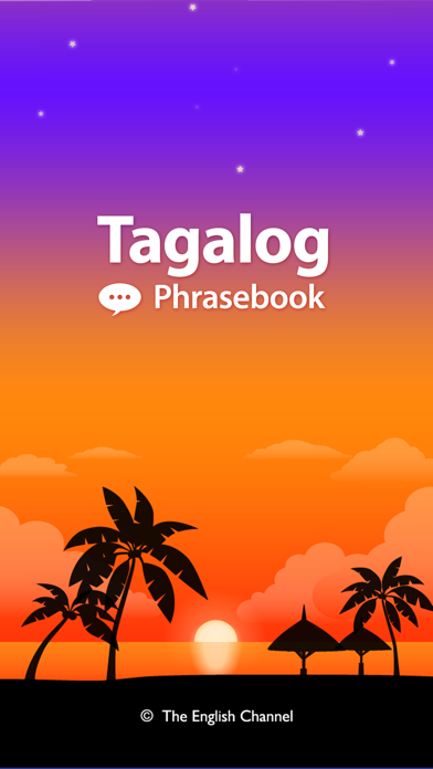Screenshot #1 pour Tagalog Phrasebook & Dict