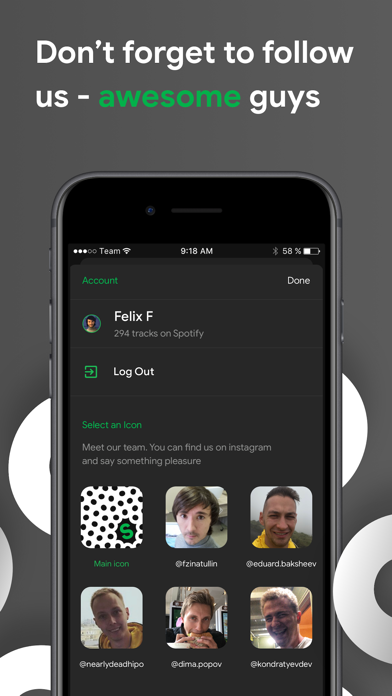 SpotiApp - export music Screenshot