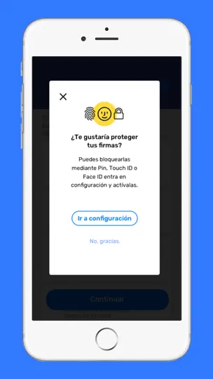 Captura de pantalla de USign - Firma Digital en iPhone 3