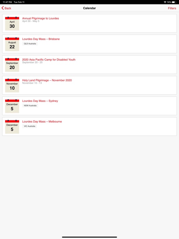 Screenshot #5 pour Order of Malta Australia