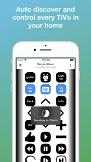 tvo - remote for tivo iphone screenshot 2