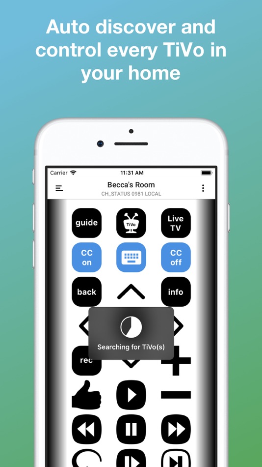 #2. TVO - Remote for TiVo (iOS) 由: Danielle Jackson