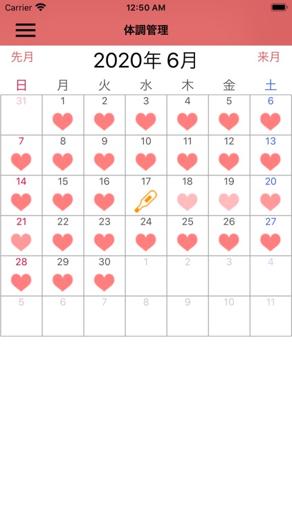 まいにち体調管理