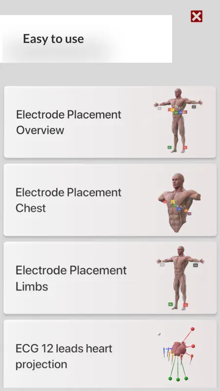 3D ECG Leads screenshot 1 of 10