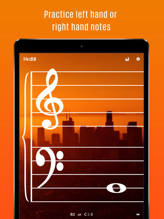 Screenshot #5 pour Note Flash Music Sight Reading