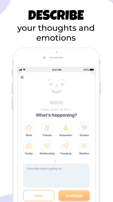Moodnotes screenshot 3