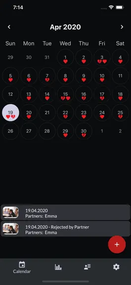 Game screenshot Intimassy-Sex Tracker Calendar mod apk