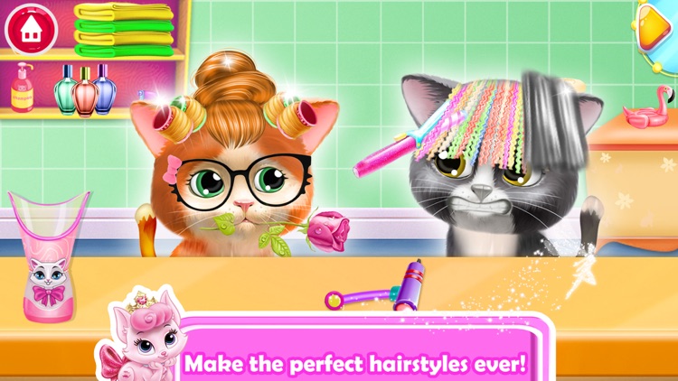 Kitty Hair Salon Makeover screenshot-3