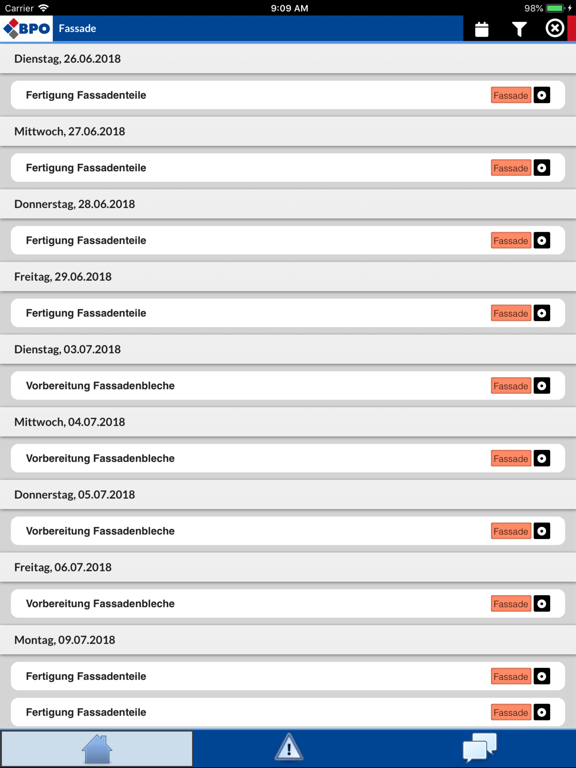 Screenshot #5 pour BPO Hochbau App