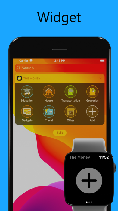 The Money: finances, budget Screenshot