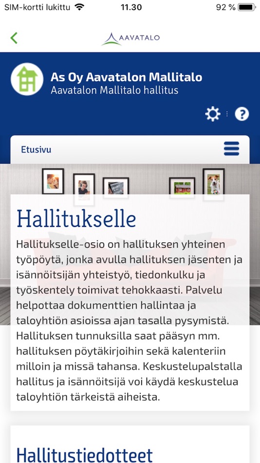 #3. Aavatalo (iOS) Podle: Mobimus Oy