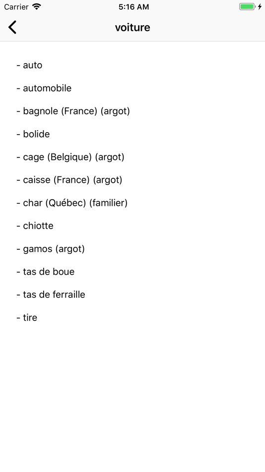 #3. Dictionnaire des Synonymes (iOS) 由: FB PUBLISHING LLC