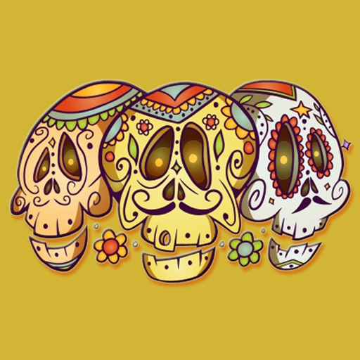 Dia De Muertos Reborn Stickers icon