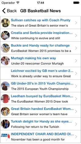 Game screenshot GB Basketball - BBL, WBBL News apk