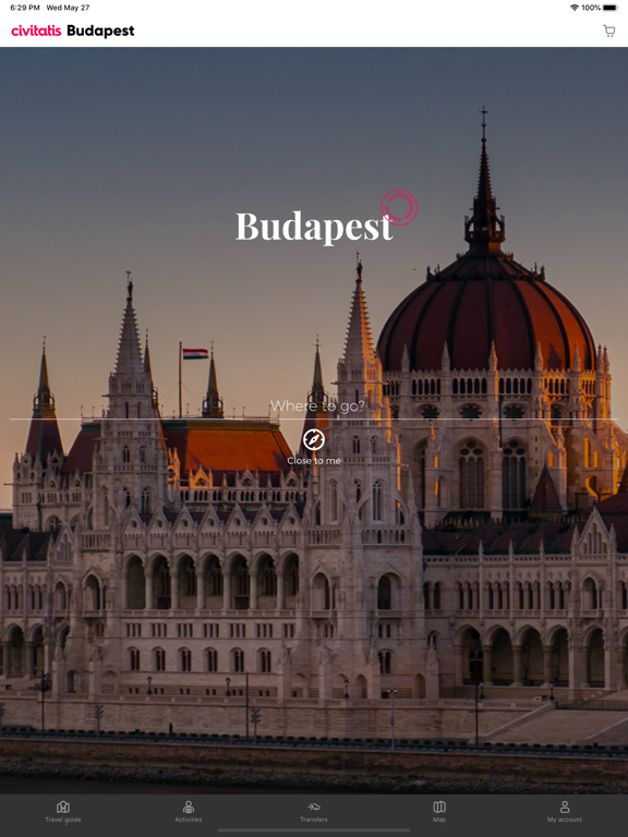 Budapest Guide Civitatis.com iPad screenshot 1 - Travel app