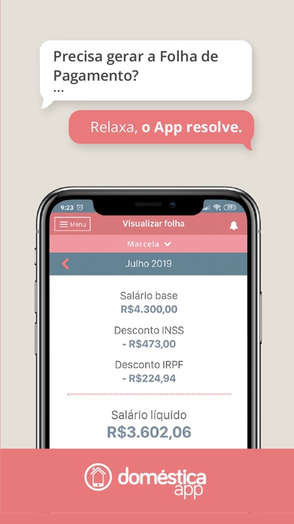 Doméstica App - eSocial e mais
