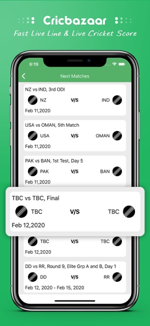 Cricbazaar -Cricket Live Score(圖5)-速報App