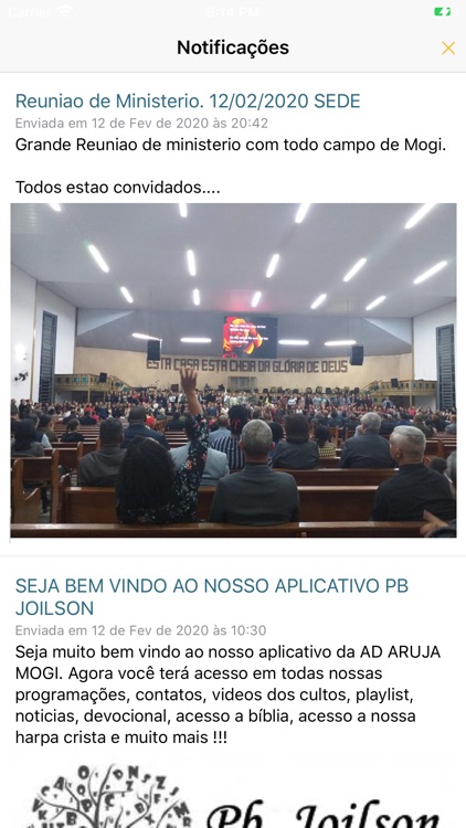 Assembléia de Deus Mogi Arujá screenshot-7