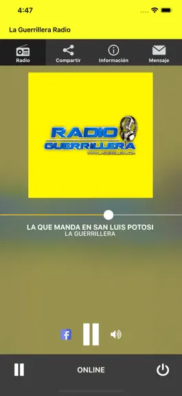 Game screenshot La Guerrillera Radio mod apk