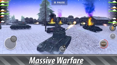 Tank Battles 3D: WWII Warfare Screenshot