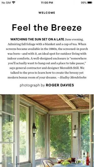 House Beautiful Magazine US screenshot 2