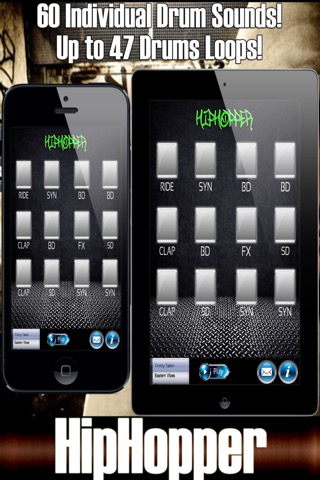 HipHopper Rap Drum Beat Makerのおすすめ画像1