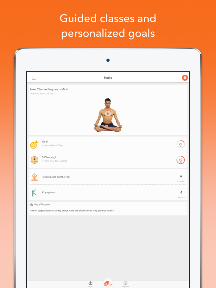 Track Yoga – A Simple Yoga App