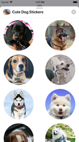 Cute Dog Sticker Set screenshot