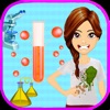 Nerdy Girl - Science Lab Geek icon