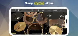 Game screenshot DrumKnee 3D Drums - Drum set apk