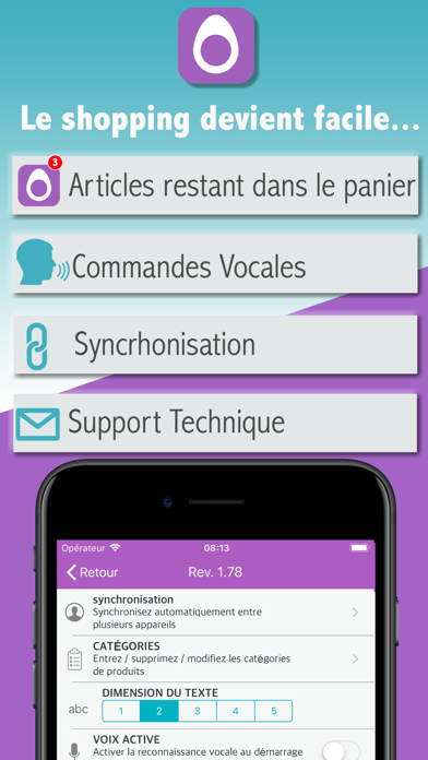 Screenshot #3 pour SHOPPPY Liste de Courses