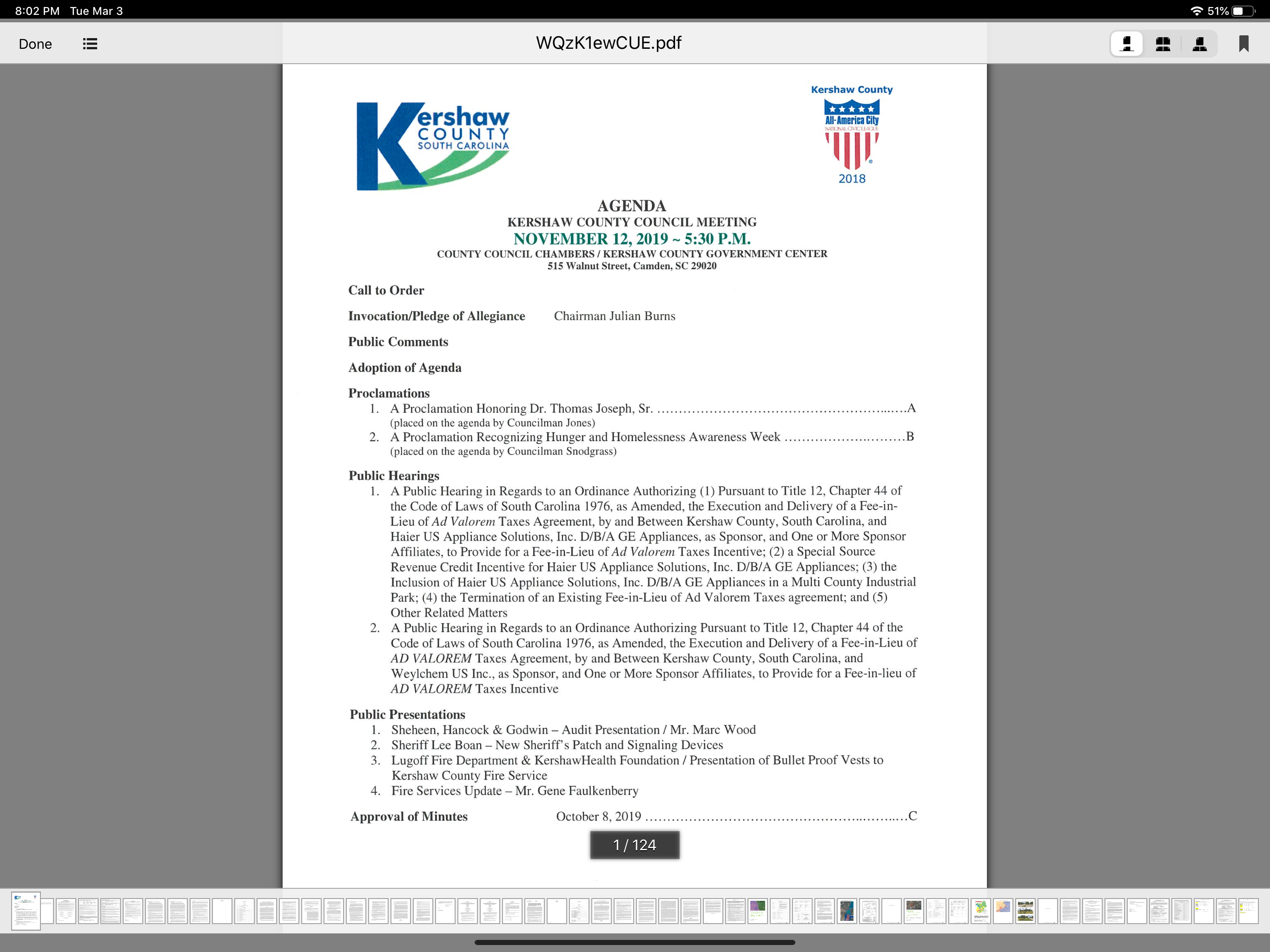 Kershaw County Council screenshot 7