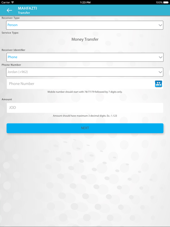 Mahfazti iPad screenshot 5 - Finance app