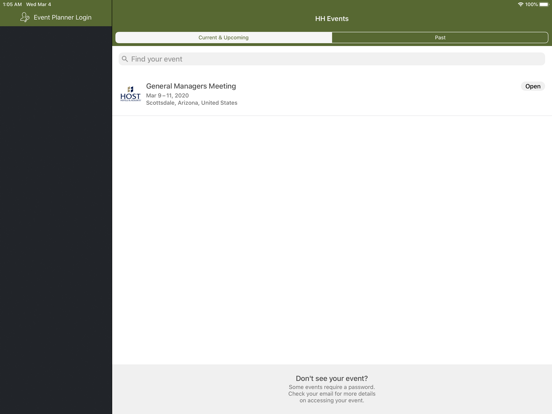 Screenshot #5 pour Host Hotels Events