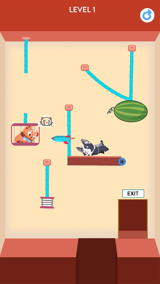 #6. Rescue Kitten - Rope Puzzle (iOS) 由: Gamee