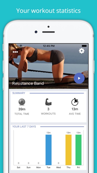 Resistance Band Workout Strong Screenshot