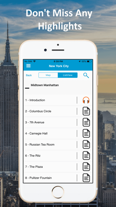 New York City GPS Audio Tour screenshot 2