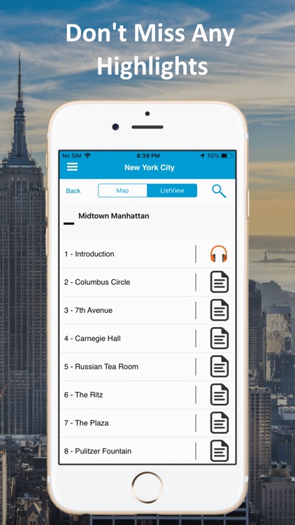 New York City GPS Audio Tour