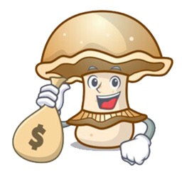 Mushroom Life sticker