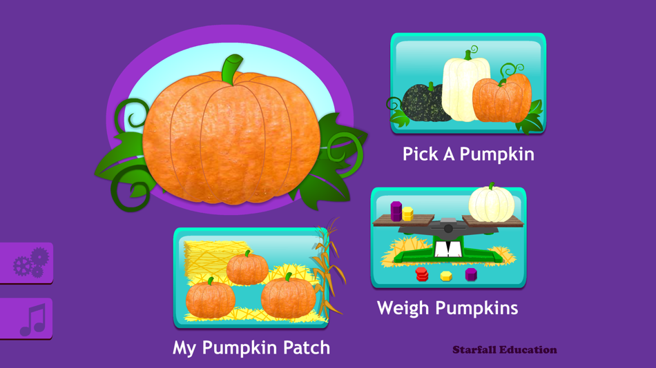 #1. Starfall Pumpkin (iOS) Podle: Starfall Education Foundation