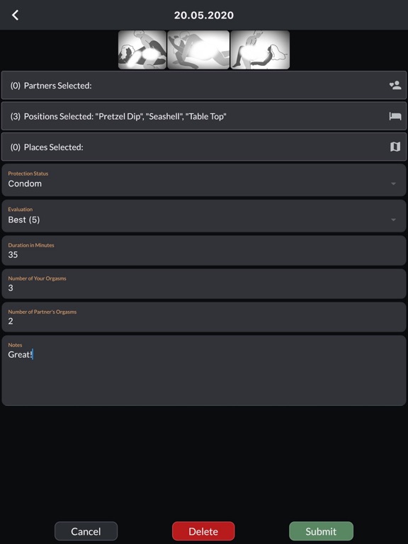 Screenshot #6 pour Intimassy-Sex Tracker Logger