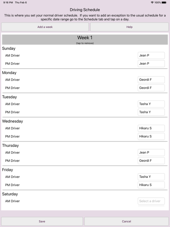 Commute Together iPad screenshot 5 - Travel app
